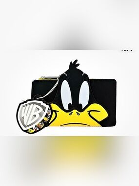 NWT Loungefly Warner Brothers Looney Tunes Daffy Duck flap wallet